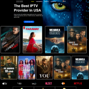Avatar Template IPTV N07 - Sleek & Modern IPTV Store Design