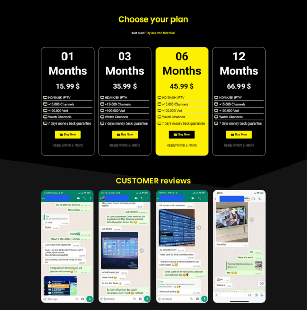 Blaz Template IPTV N03 - Modern & Dynamic IPTV Store Design - Image 2