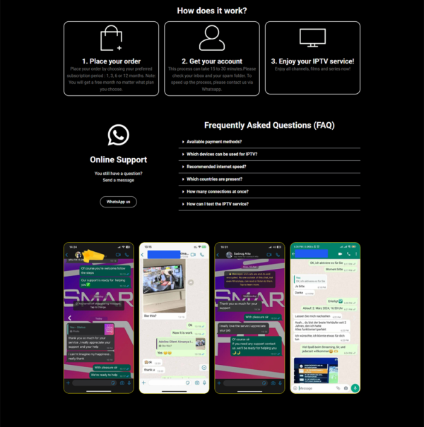 Avatar Template IPTV N07 - Sleek & Modern IPTV Store Design - Image 3
