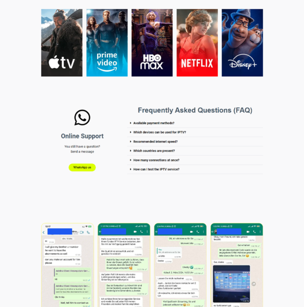 Classic Template IPTV N08 - Elegant IPTV Store Design - Image 3
