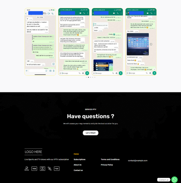 Classic Template IPTV N08 - Elegant IPTV Store Design - Image 4